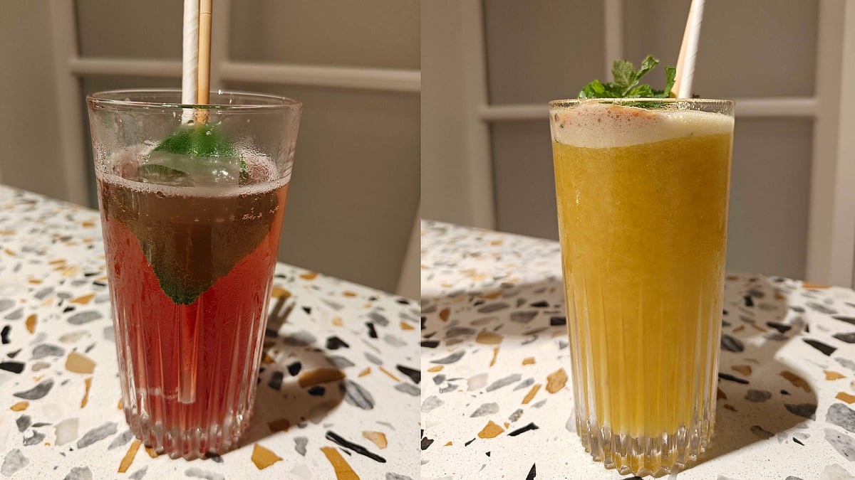 (Left) Mermaid Tears and (right) Summer Storm