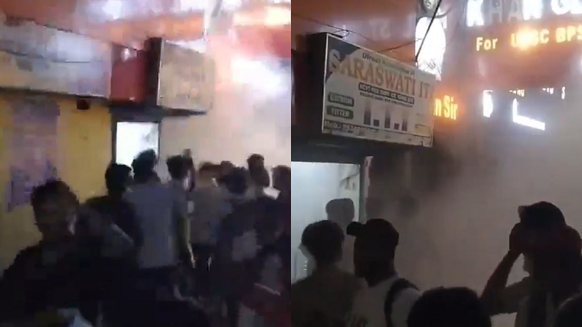 Video: Fire Breaks Out At Khan Sir’s Coaching Institute In Patna, Students Evacuated Safely