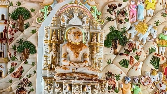 Shantinath Idol Consecrated At New Jain Temple In MP's Kukshi