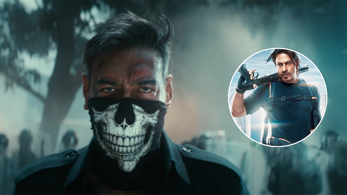 'Pathaanon Se Kehna, Chauhaan Aa Raha Hai': Netizens Feel Ajay Devgn Took Indirect Dig At Shah Rukh Khan In Teaser Of Upcoming Film - WATCH