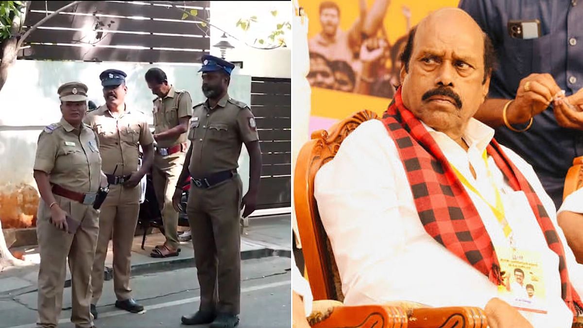 Vijay-Led Government Moves Against Ex-DMK Minister; DVAC Books E V Velu In ₹3.23 Crore Highway Scam Case, Raids Across Tamil Nadu | Video