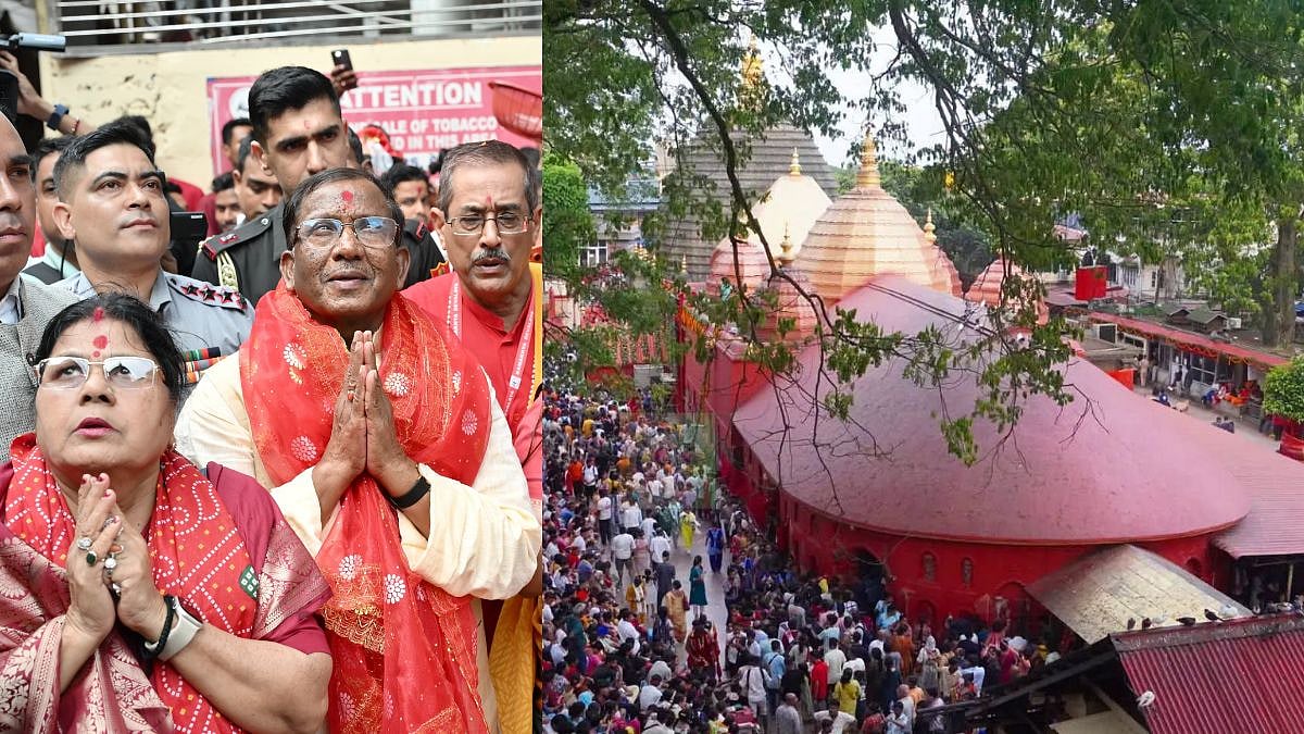 Guwahati's Kamakhya Temple Reopens After Four-Day Festival; Assam Governor Lakshman Prasad Acharya Visits Shrine 