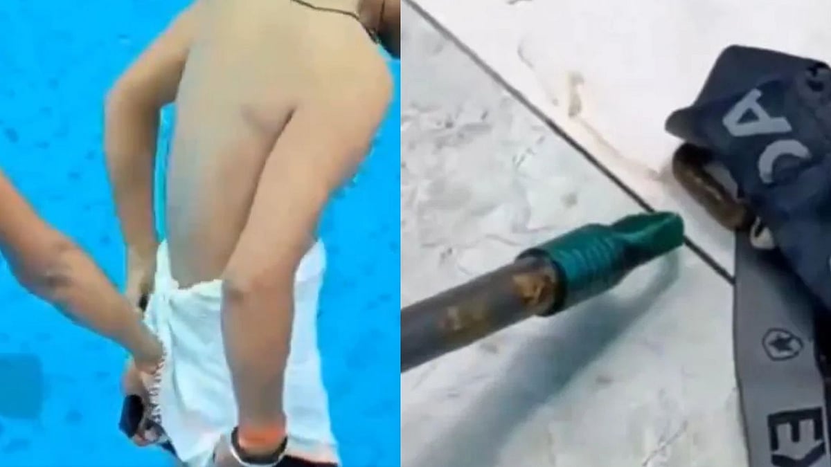 Snake Found Inside UP Man's Underwear While Swimming In Pool; Friend's Help Saves Swimmer - VIDEO