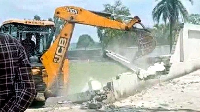 2 Illegal Colonies, Including One On Former IAS Officer's Land, Demolished In Bhopal