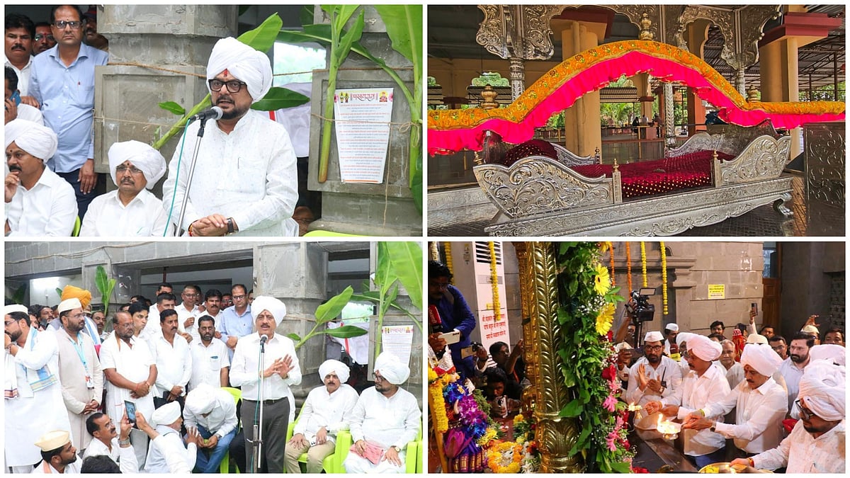 Jalgaon: Eknath Shinde Fulfils Promise, Presents Silver Chariot For Sant Muktabai Palkhi In Memory Of Mother Gangubai Shinde
