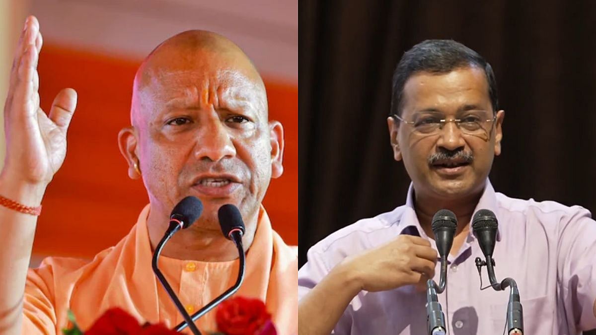 'Maharaj Ji, Aap Mera Saath Dijiye': Kejriwal To Yogi Adityanath Over Ram Mandir Donation Embezzlement Case