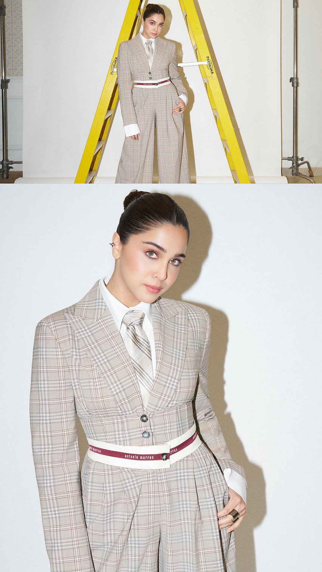 Sharvari Gives Corporate Chic In Cinched Blazer And High-Waisted Trousers