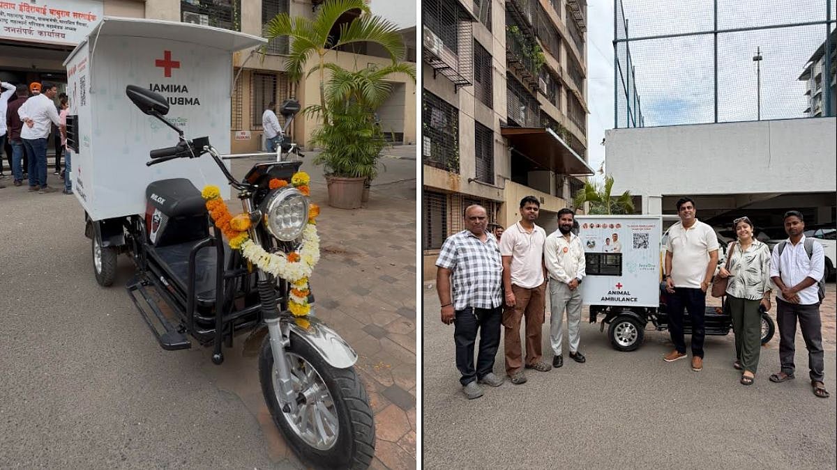 JeevOne Launches India’s First EV Bike Ambulance For Small Animals In Mumbai; Model To Be Replicated Across Maharashtra & India