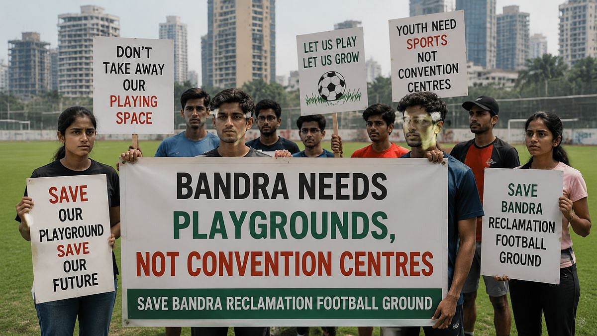 Mumbai: Online Campaign Opposes Bandra Reclamation Football Ground Conversion Into Convention Centre