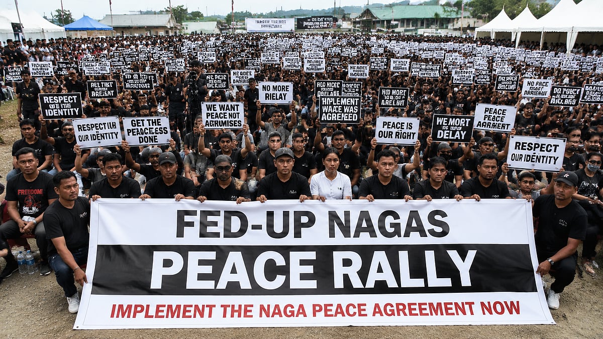 Fed-Up Nagas Organise Peace Rally In Dimapur, Seek Immediate Implementation Of Naga Peace Agreement