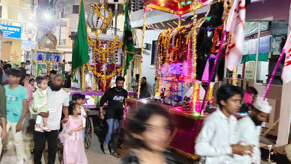Faith, Harmony, Mark Muharram Tazia Immersions Across Region