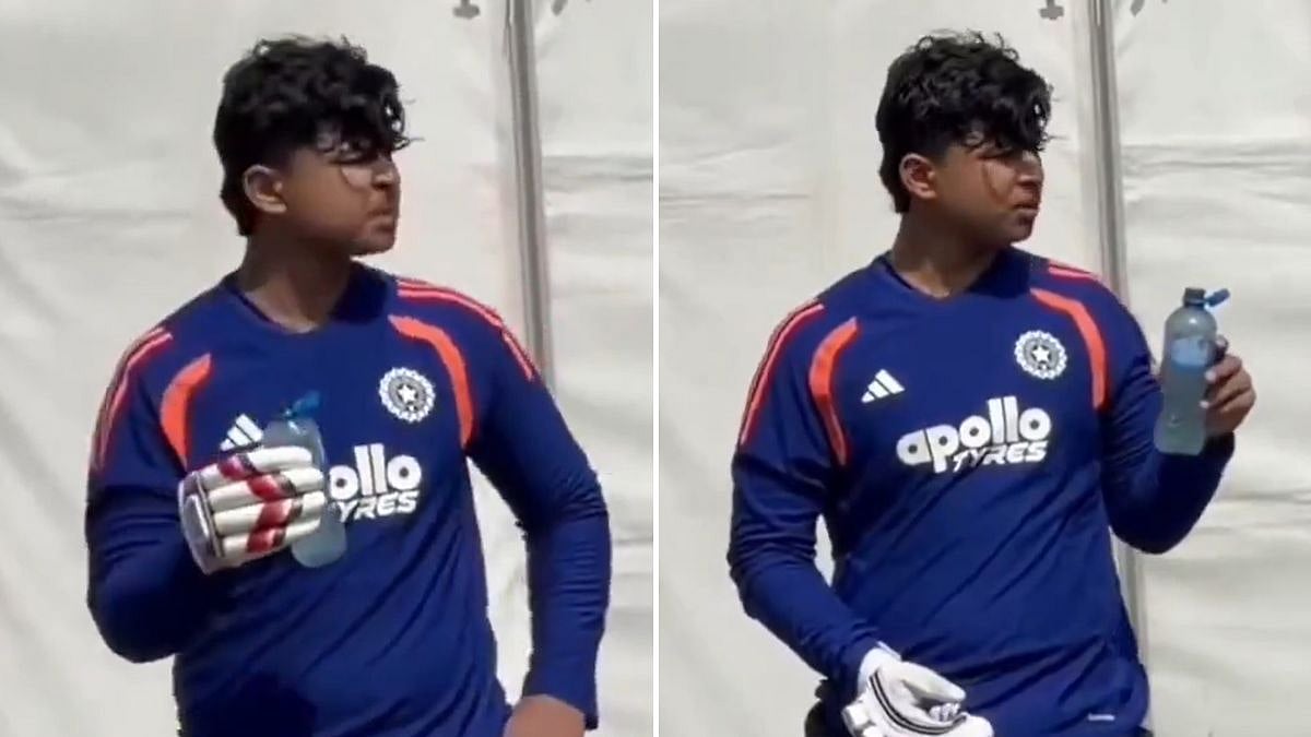 Vaibhav Sooryavanshi's Priceless Reaction To Electrolyte Drink Leaves Internet In Splits | VIDEO