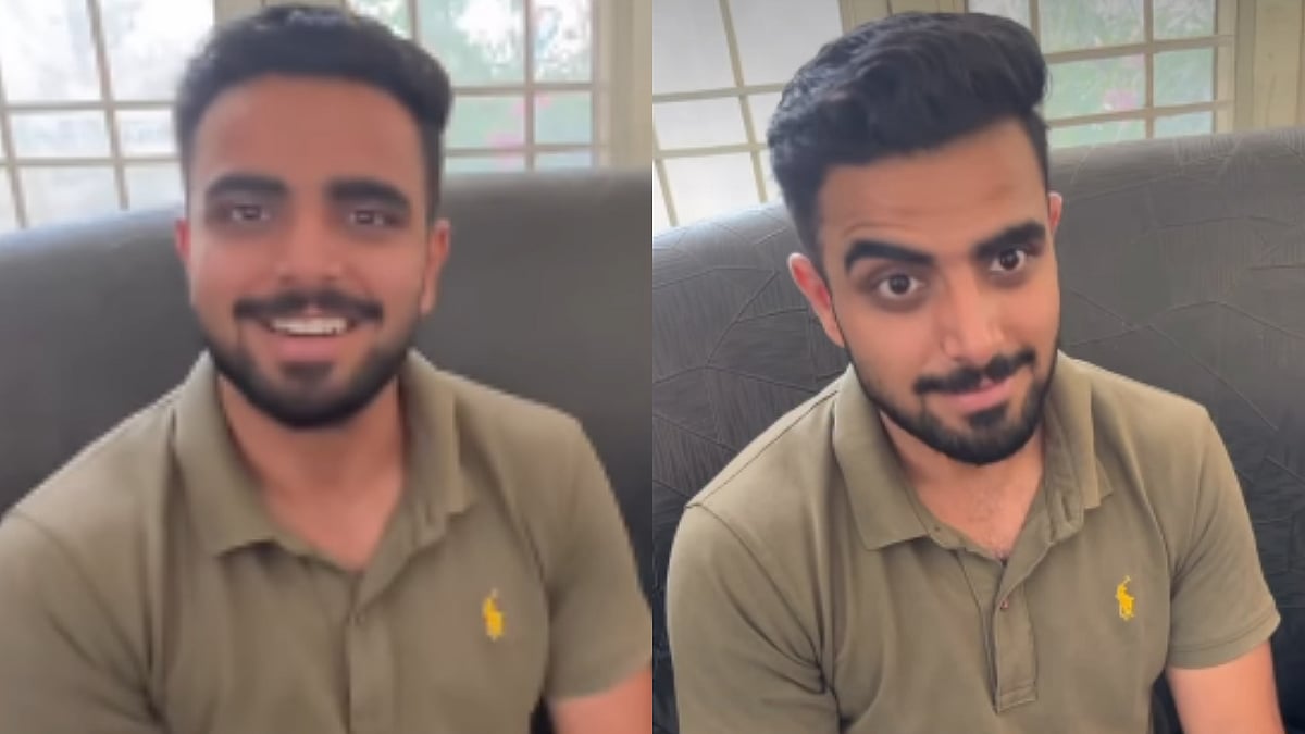 Himanshu Jangra Seen Laughing With Friends During Police Station Visit In ₹370 Biryani Remark Controversy; VIDEO Goes Viral 