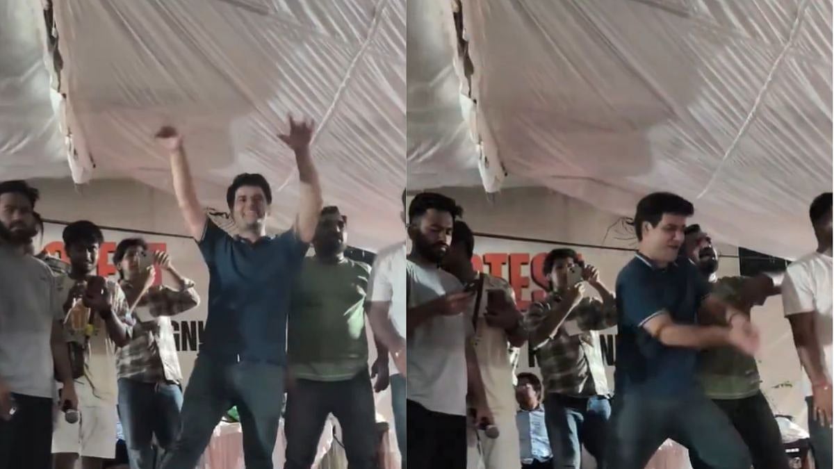 Vijeta Dahiya Seen Dancing On 'Chak De India' At Cockroach Janta Party Protest - VIDEO