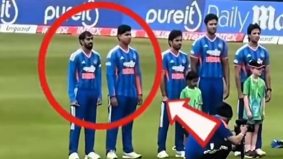 Why Was There No Child Mascot With Vaibhav Sooryavanshi During India Vs Ireland National Anthem? | VIDEO