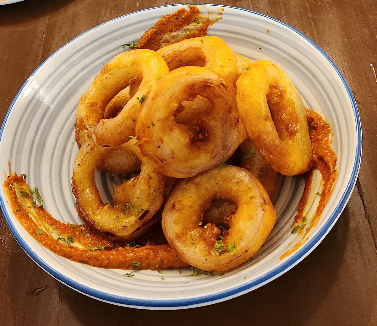  Onion bhajiya