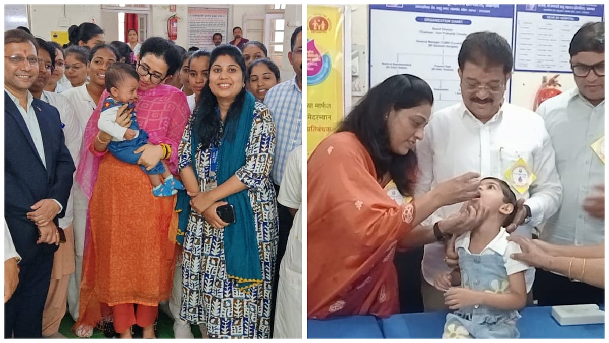 Jalgaon-Dhule: Pulse Polio Drive Begins; Over 1.82 Lakh Children Targeted For Vaccination In Dhule