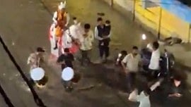 Indore Groom Wades Through Knee-Deep Water As Rain Exposes City's Drainage Failures