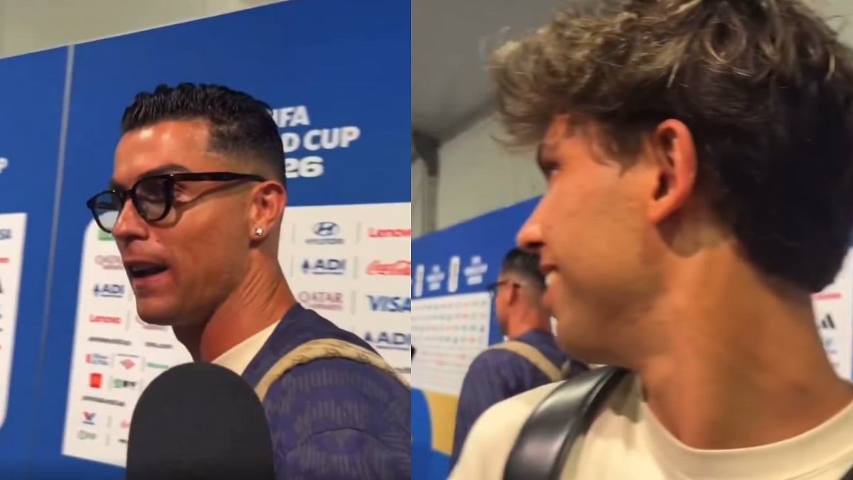 'Today It's Felix's Turn': Cristiano Ronaldo Deflects Media Attention To Joao Felix Following Portugal's Draw Against Colombia At FIFA World Cup 2026 | Video