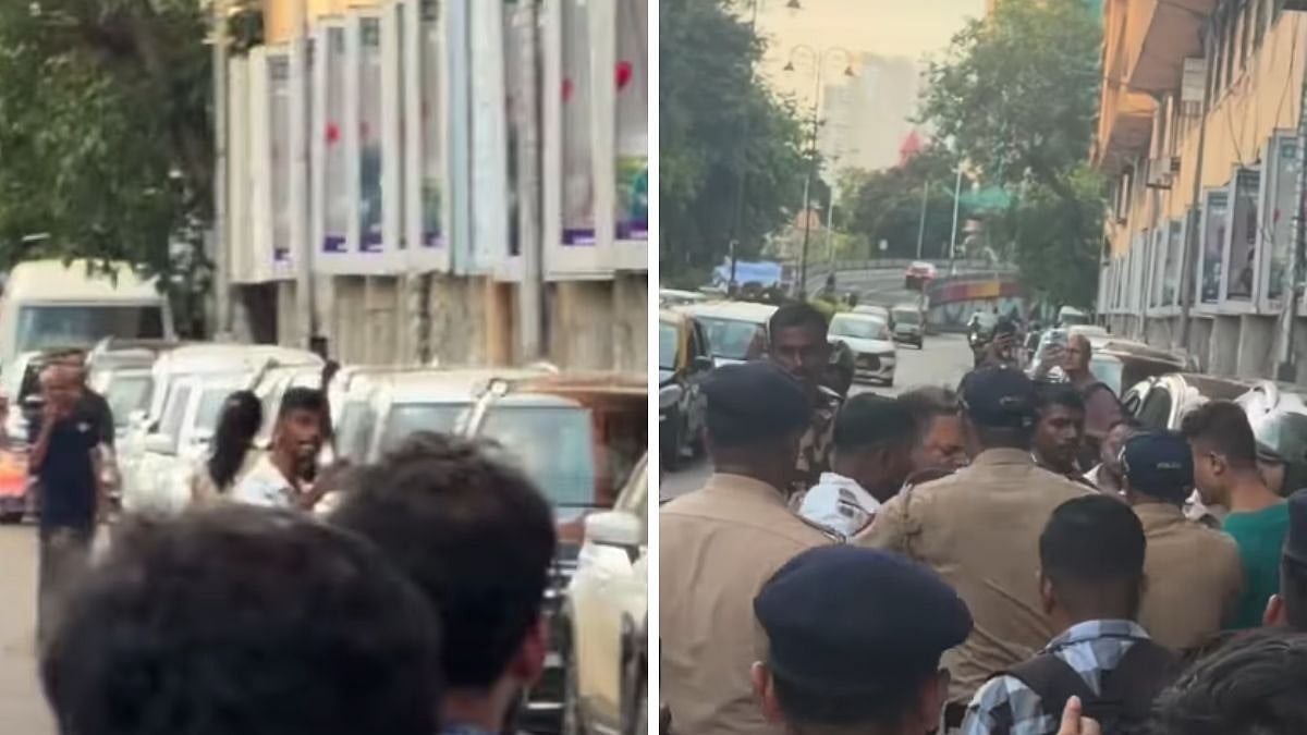 A 22-year-old man allegedly armed with a koyta created panic outside Mumbai’s CSMT station by threatening a woman and other people, before being overpowered by police. During preliminary questioning, the woman accompanying the accused identified herself as his wife. Viral videos captured the accused threatening people in public moments before officers disarmed and detained him.