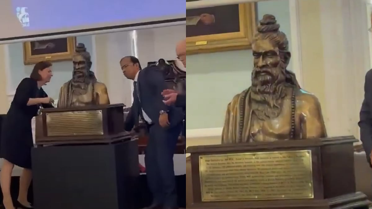 90-Kg Bronze Statue Of 'Father Of Surgery' Maharishi Sushruta Unveiled At Royal College Of Surgeons Of Edinburgh In Scotland