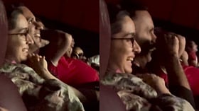 Shraddha Kapoor and Rahul Mody watch Welcome to the Jungle as viral video spreads