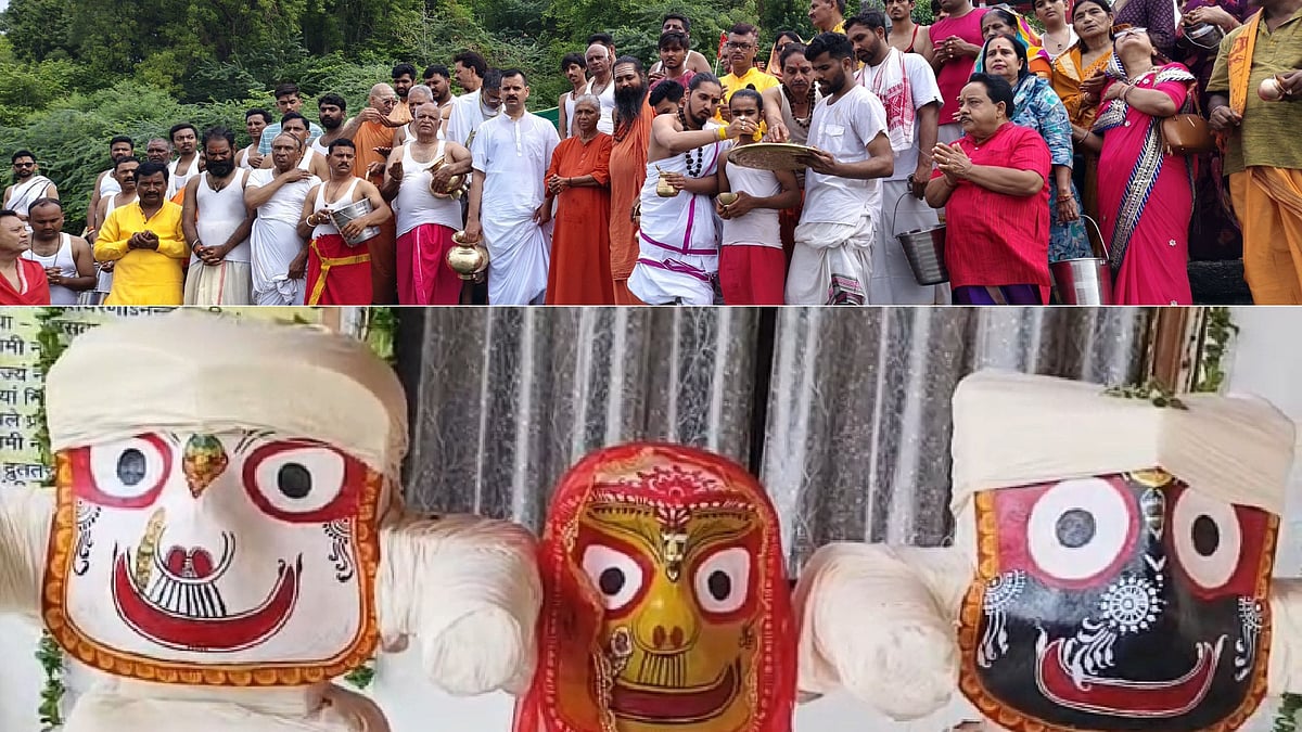 Jagannath Enters Ritual Isolation After Sacred Bath   