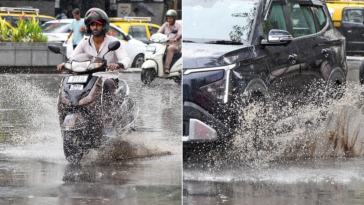 Mumbai Rains: Heavy Overnight Rain Batters Suburbs, Dumps Over 100 MM In 4 Hours; Waterlogging Disrupts Traffic