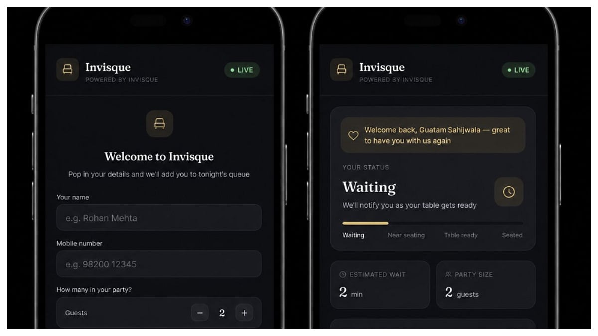 InvisQue Launches QR-Based Queue Platform, Helps Restaurants Turn Wait Time Into Revenue