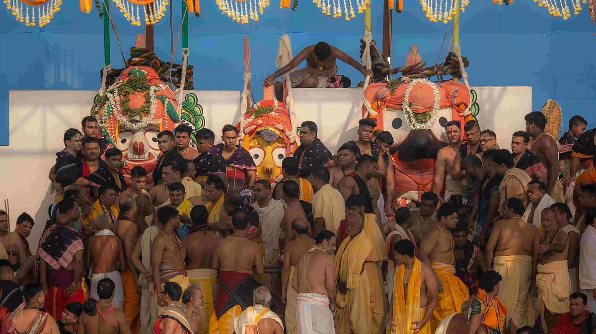 Odisha's Lord Jagannath 'Deva Snan Yatra' Marks The Beginning Of The Annual World-Famous Rath Yatra; Devotees Gathers In Large Numbers 