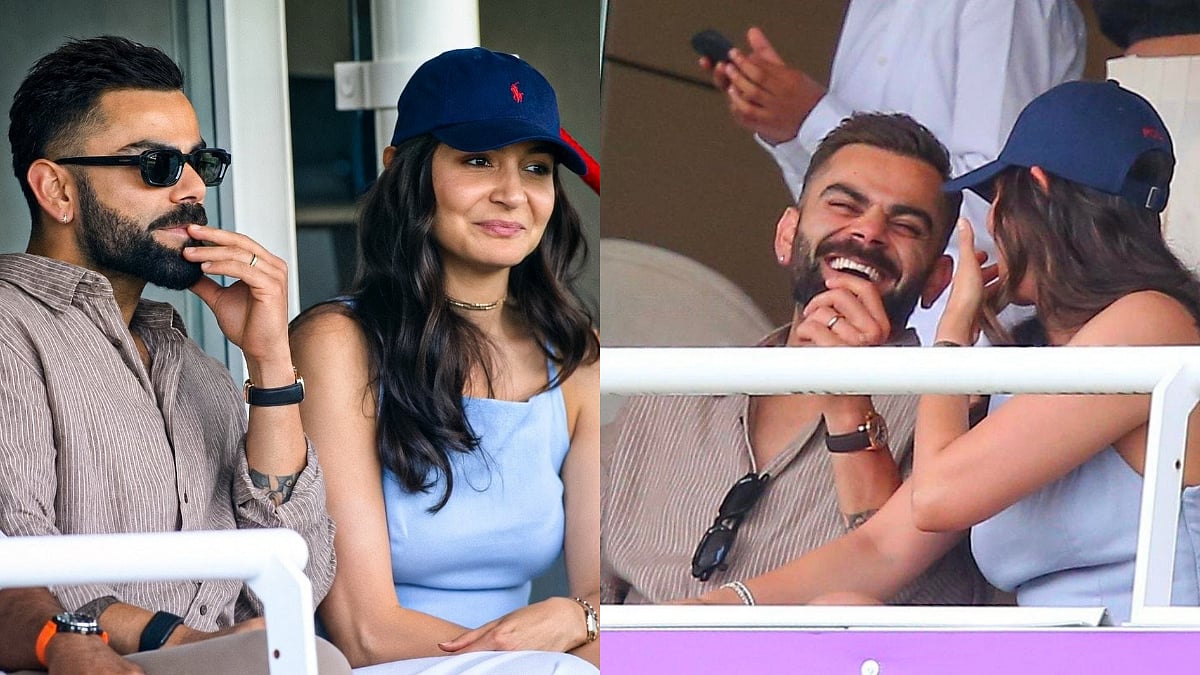 Virat Kohli & Anushka Sharma Ace Couple Fashion During IND vs AUS Women's Clash; Cricketer Dons ₹1.36 Cr Watch As His Wife Slips Into ₹13K Summer Dress
