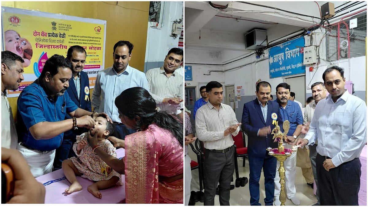 Nashik: 88.2% Of Children Vaccinated On First Day Of National Pulse Polio Drive; Over 4.19 Lakh Doses Administered