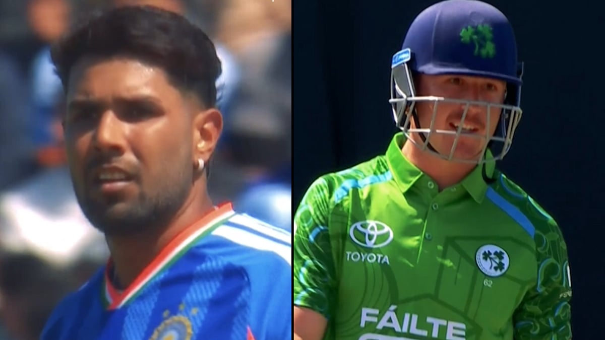 'You're Playing Stick Cricket?': Harshit Rana & Benjamin Calitz Engage In Fiery War Of Words During IND vs IRE 2nd T20I | Video