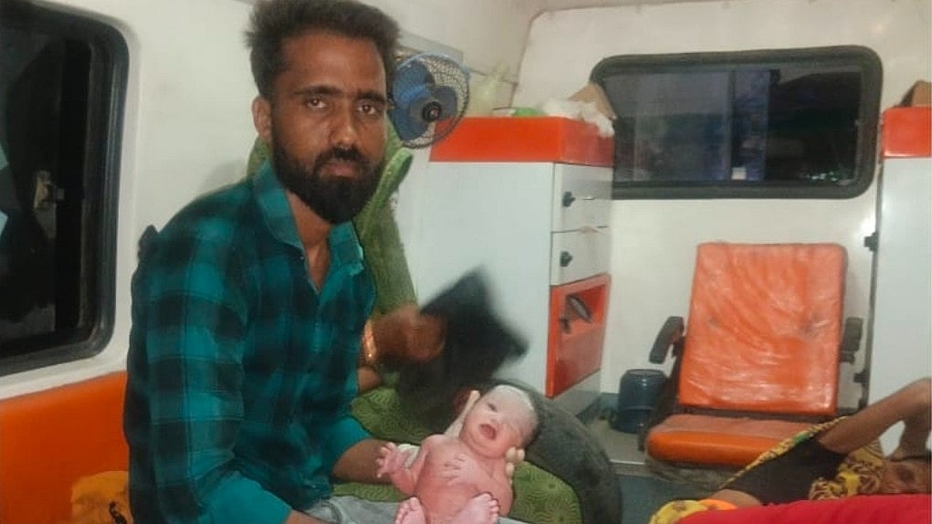 Woman Delivers Baby Inside Ambulance In Neemuch