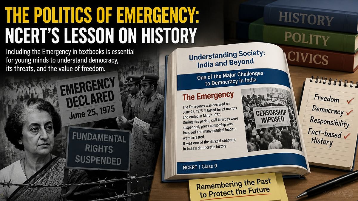The Politics Of Emergency: NCERT’s Lesson On History