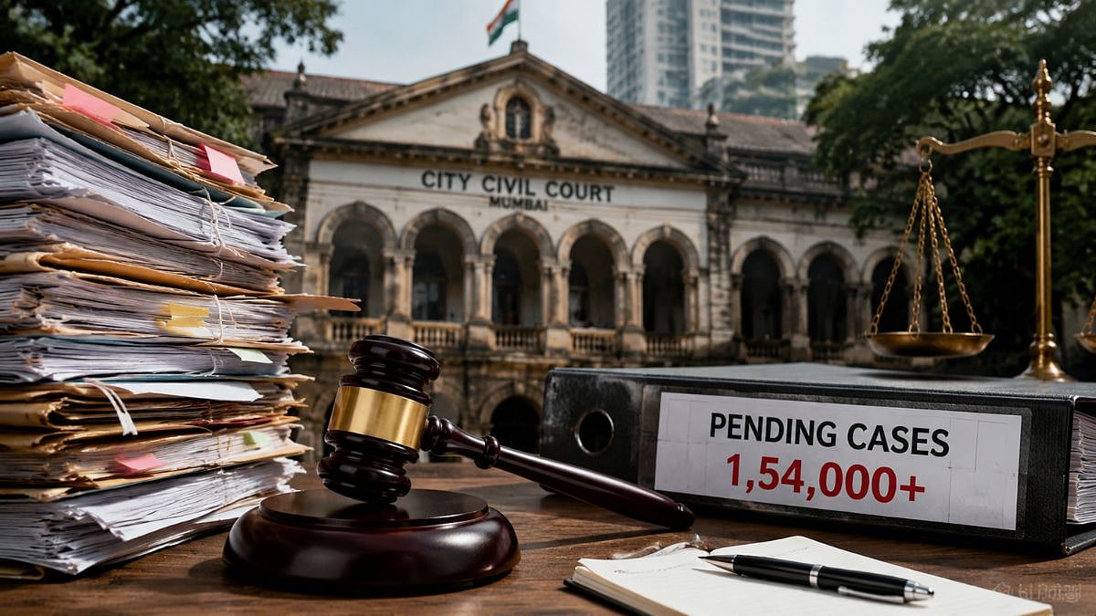 Mumbai City Civil And Sessions Court Faces Over 1.54 Lakh Pending Cases, Legal Experts Raise Concerns Over Trial Delays