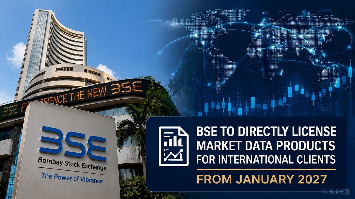 BSE To Directly License Market Data Products For International Clients From January 2027