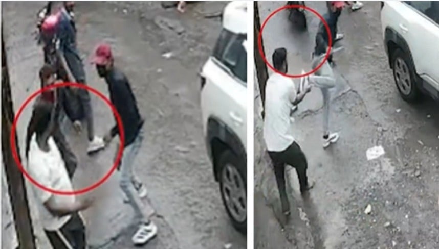 Youth Stabbed Multiple Times In Busy Market In Indore; CCTV Clip Goes Viral
