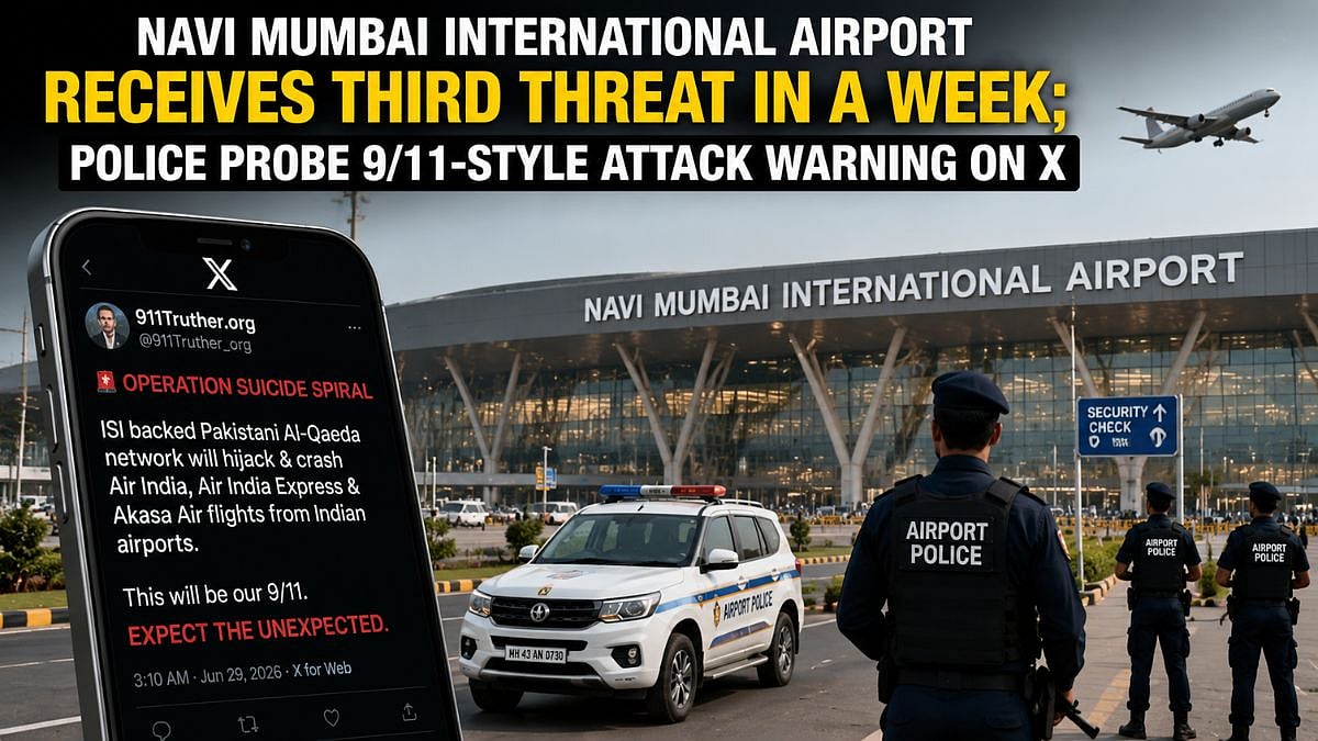 Navi Mumbai International Airport Receives Third Threat In A Week; Police Probe 9/11-Style Attack Warning On X