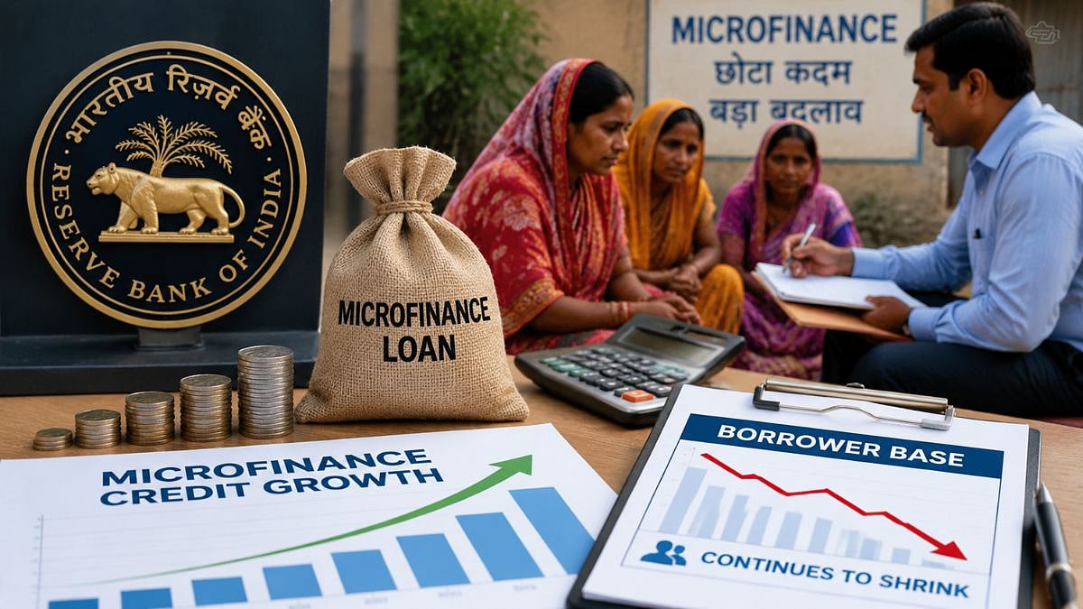 Microfinance Credit Grows After Seven Quarters As Borrower Base Shrinks: RBI Financial Stability Report