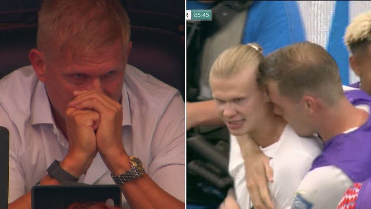 Heartwarming Scenes! Erling Haaland's Father In Tears After Norway Striker Scores Late Winner In FIFA World Cup 2026 | VIDEO