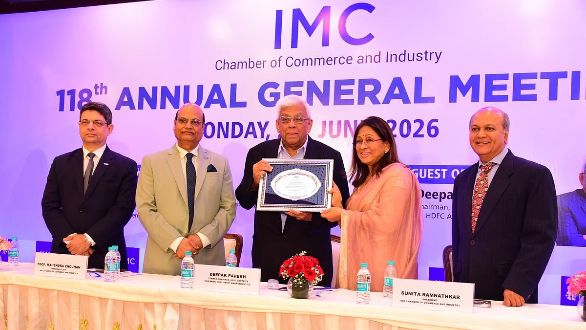 ‘India grows when India builds’ says Deepak Parekh at 118th Annual General Meeting of IMC