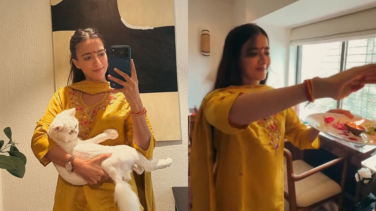 'I Am Proudly Muslim': Moroccan Actress Soundous Moufakir Explains Why She Performed Hindu Pooja For Brand Launch