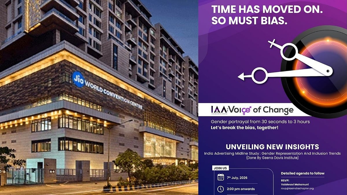 Mumbai: IAA Voice Of Change To Unveil Midline Study On Gender Representation In Indian Advertising At Jio World Convention Centre On July 7