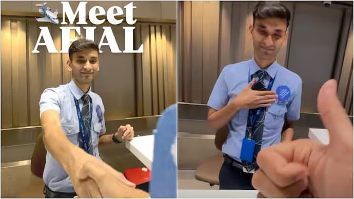 IndiGo's Deaf And Mute Employee Wins Hearts Online, Inspires Passengers With Kindness Beyond Words - VIDEO