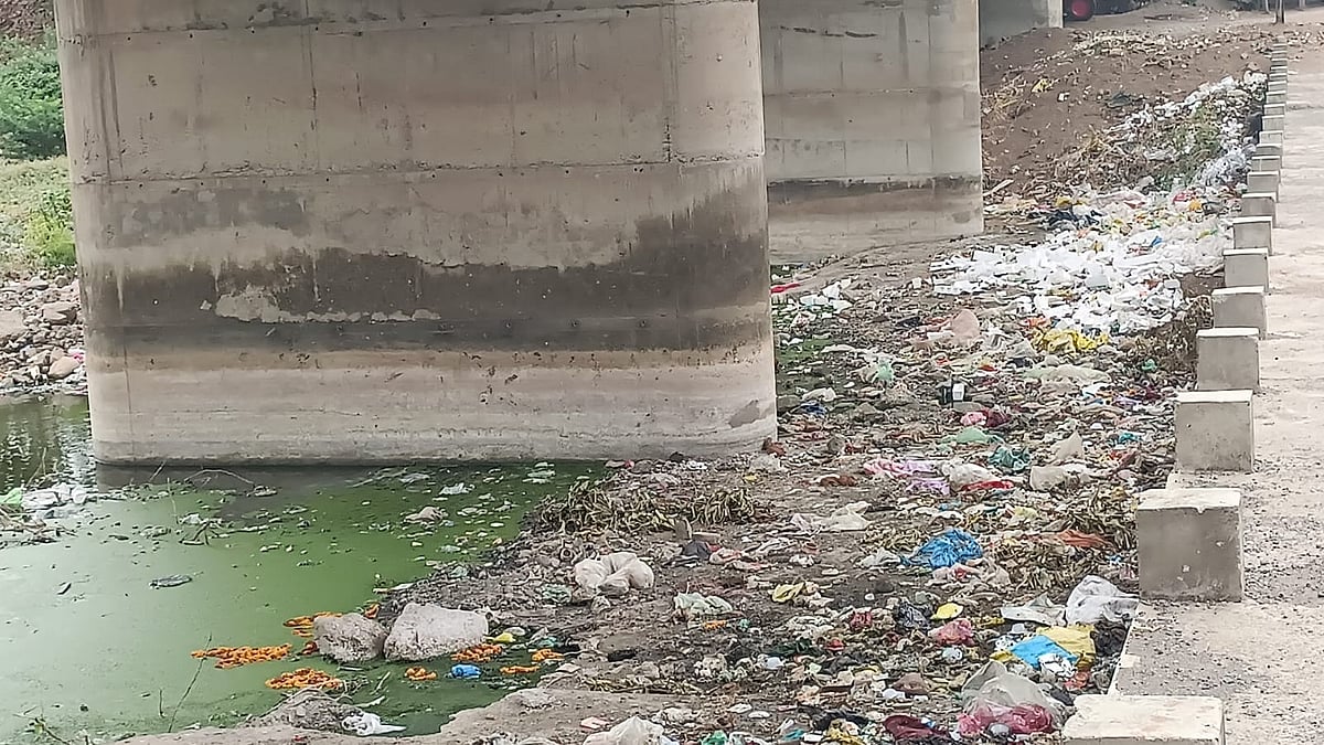 Sewage And Garbage Continue To Pollute Gomai River In Pansemal