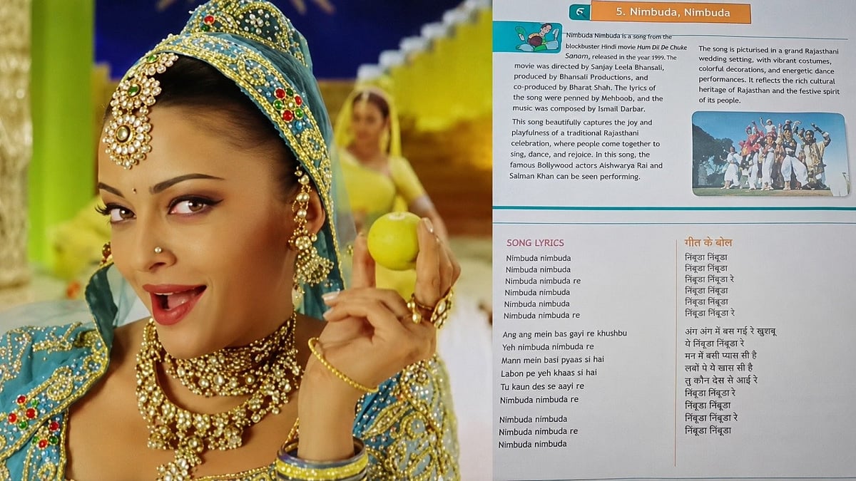 Why Is 'Hum Dil De Chuke Sanam' Song 'Nimbooda' In Odisha's Class 5 English Textbooks? Students Highlight Error | Watch