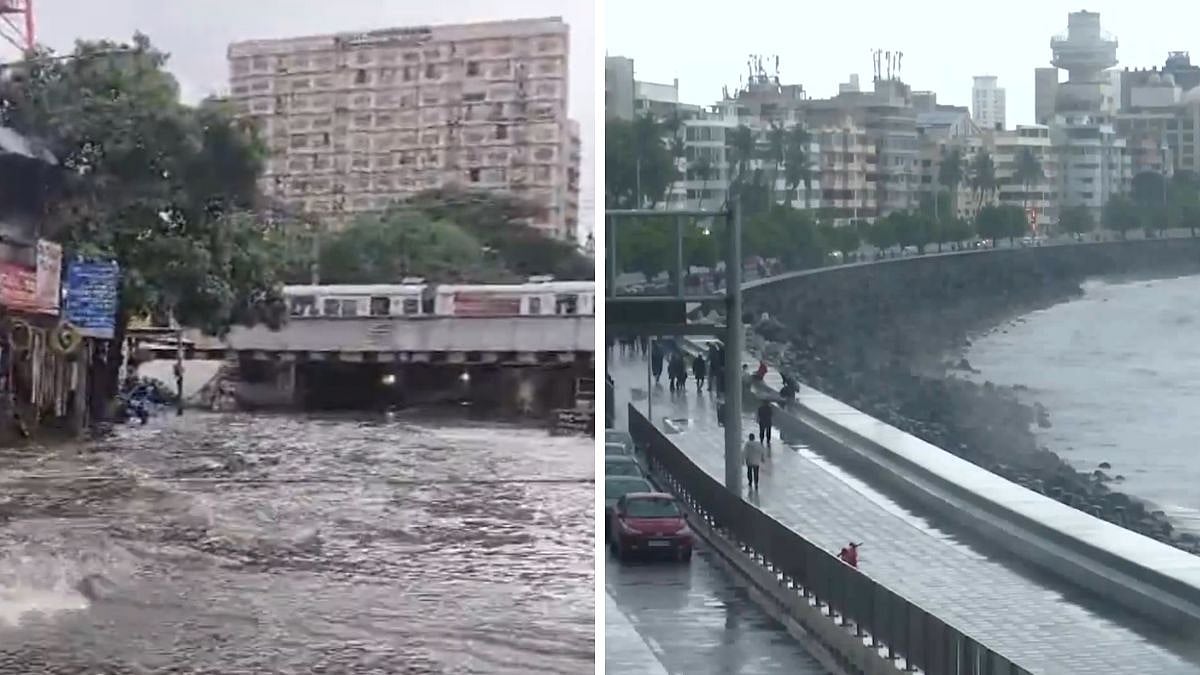 Mumbai Rains: Heavy Showers Lash City Again, Harbour Line Services Hit; Andheri Subway Shut Due To Waterlogging Amid Orange Alert By IMD