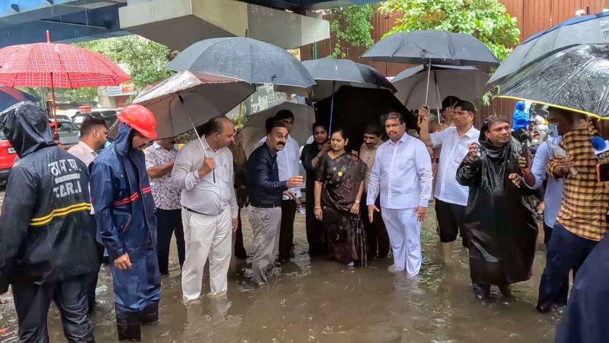 Thane Mayor Sharmila Pimpalkar Tracks Monsoon Preparedness, Orders 24/7 Vigilance In Low-Lying Areas