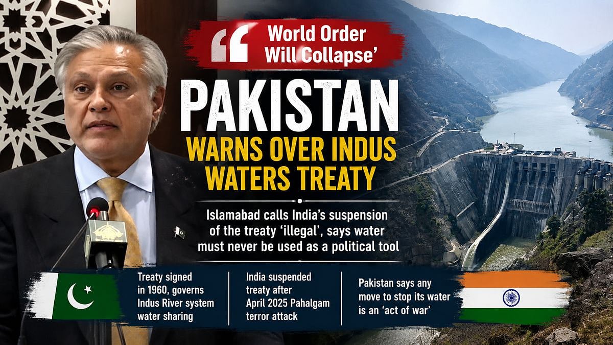 ‘World Order Will Collapse’: Pakistan Warns Indus Waters Treaty Suspension Could Undermine Global Order | VIDEO